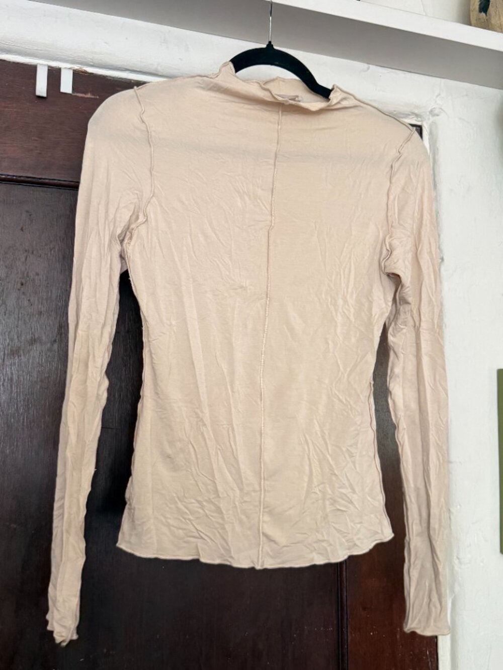 The Line by K Sheer Long Sleeve Top